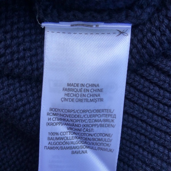 Ralph Lauren Navy Blue Sweater - Picture 7 of 13